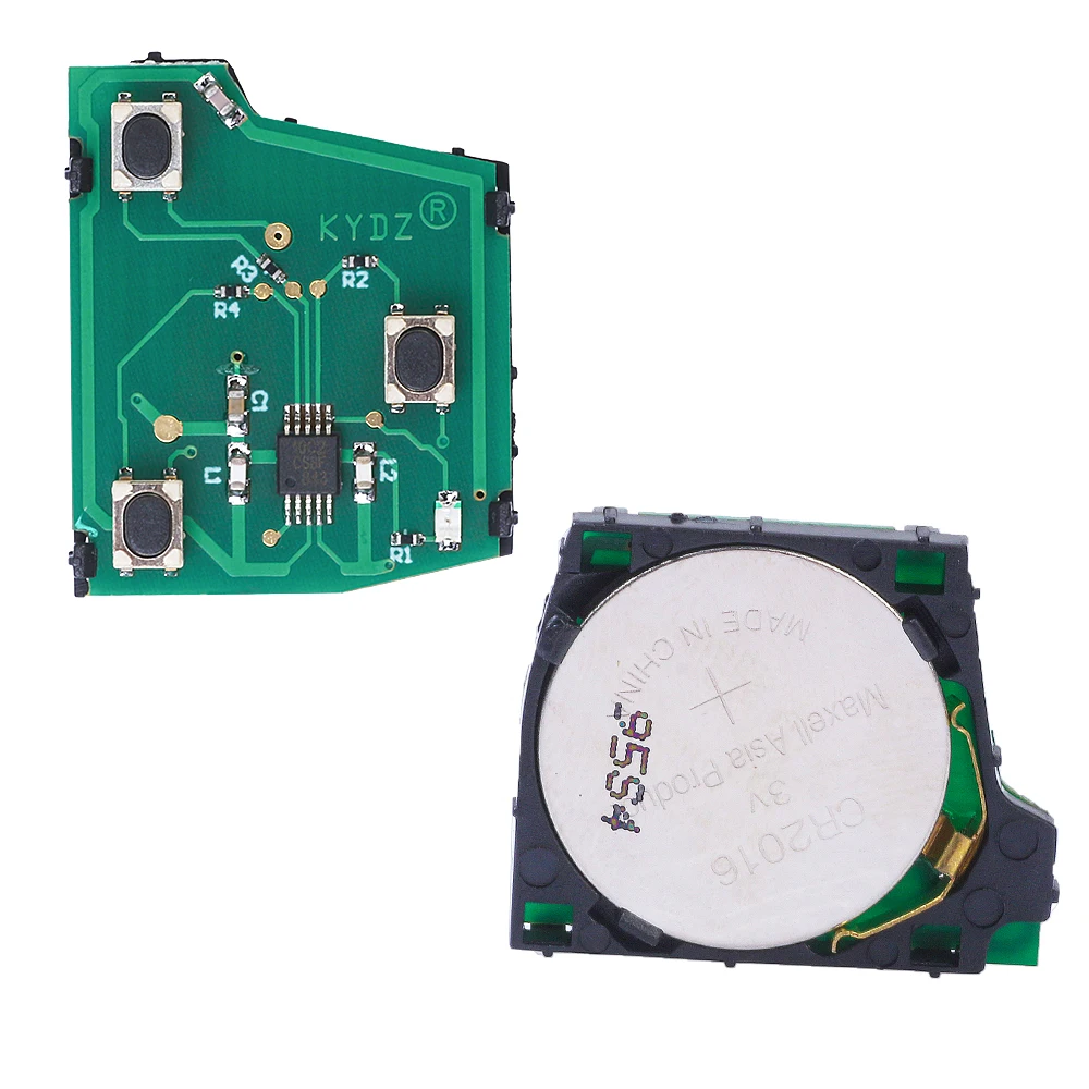 KEYECU дистанционный брелок 3 кнопки 4D68 чип для Lexus RX350 ES330 RX330 RX400h FCC: HYQ12BBT