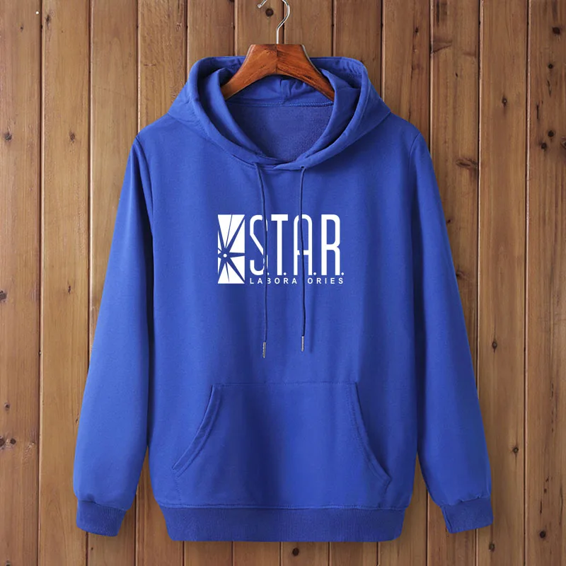 blue-W STAR Labs черные женские толстовки с капюшоном Женская толстовка флэш Готэм Сити комиксы Супермен сериал Толстовка - Цвет: blue-W