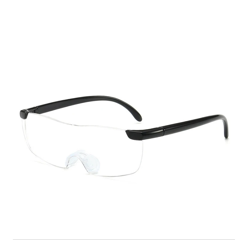 Eyewear Portable 250 Degree Presbyopic Glasses Magnifiers Magnifying Spectacles Eye Protection See1.6 times As Gift For Parents magnifying glass presbyopic glasses reading magnifier