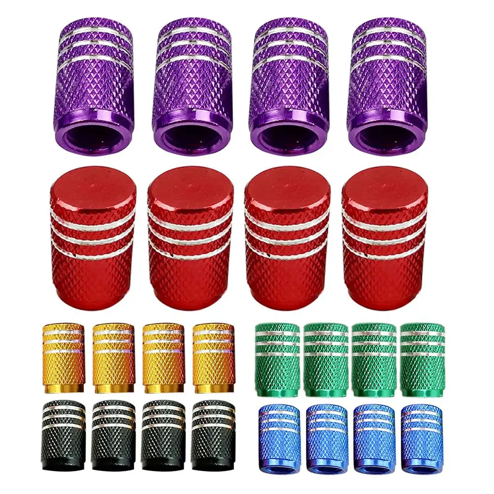 

Car Valve Cap Automobile Motorcycle Tire Colorful Aluminum Alloy Valve Cap Wheel Hub Valve Cover Valve Stem Caps Dust Covers