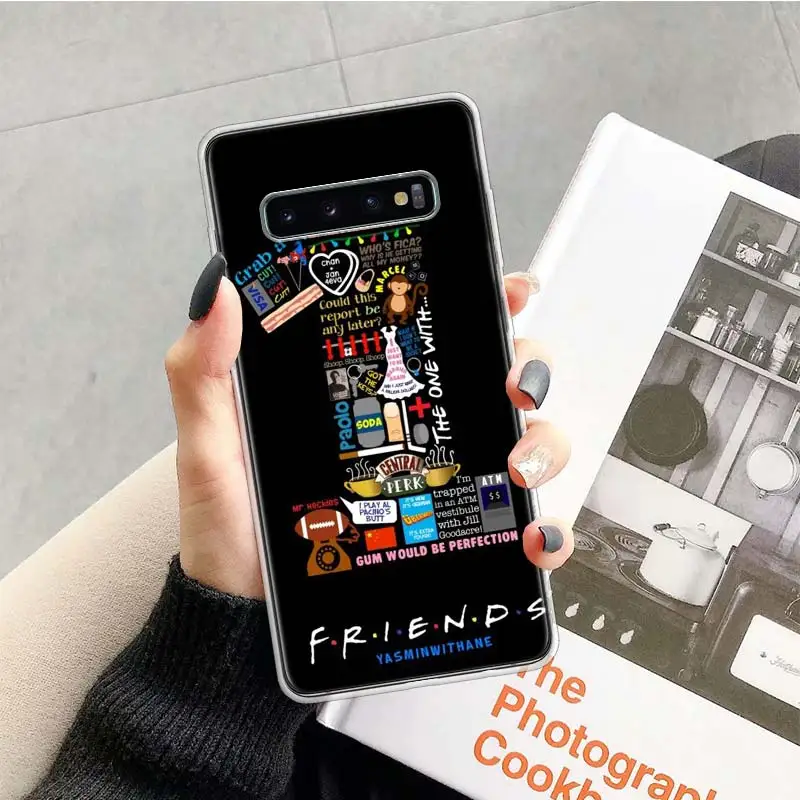 Друзей вместе ТВ Показать чехол для samsung Galaxy A10 A20E A30 A40 A70 M30S A50S A6 A7 A8 A9 плюс мягкий чехол для мобильного телефона чехол Coque