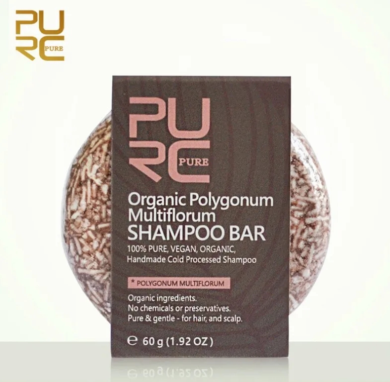 shampoo soap PURC, 100 мл, шампунь для лечения фиолетовых волос, удаляет желтые и яркие тона для серебристого пепельного вида, фиолетовый шампунь для волос - Цвет: shampoo soap