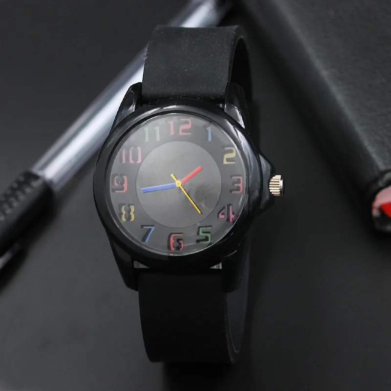 

Silicone Band Men And Women Universal Style Watch Gift Watch Male STUDENT'S Fashion Quartz Watch