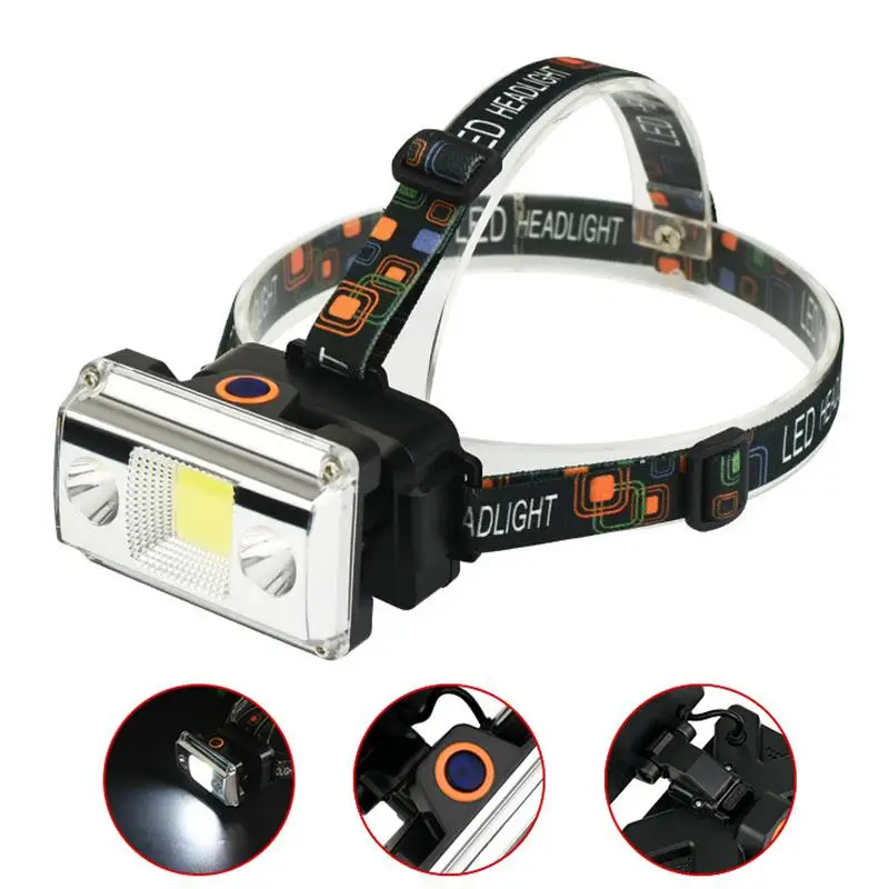 XANES SYT005 1100LM Headlamp 4 Modes Cycling Night Warning Light Camping Hunting Portable Emergency Lantern 18650 Torch Lamp