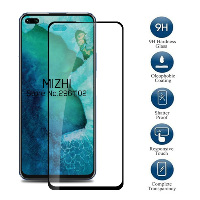Защитное стекло для huawei honor v30 pro View 30 5g защитная пленка v30pro 6 57 | Мобильные телефоны
