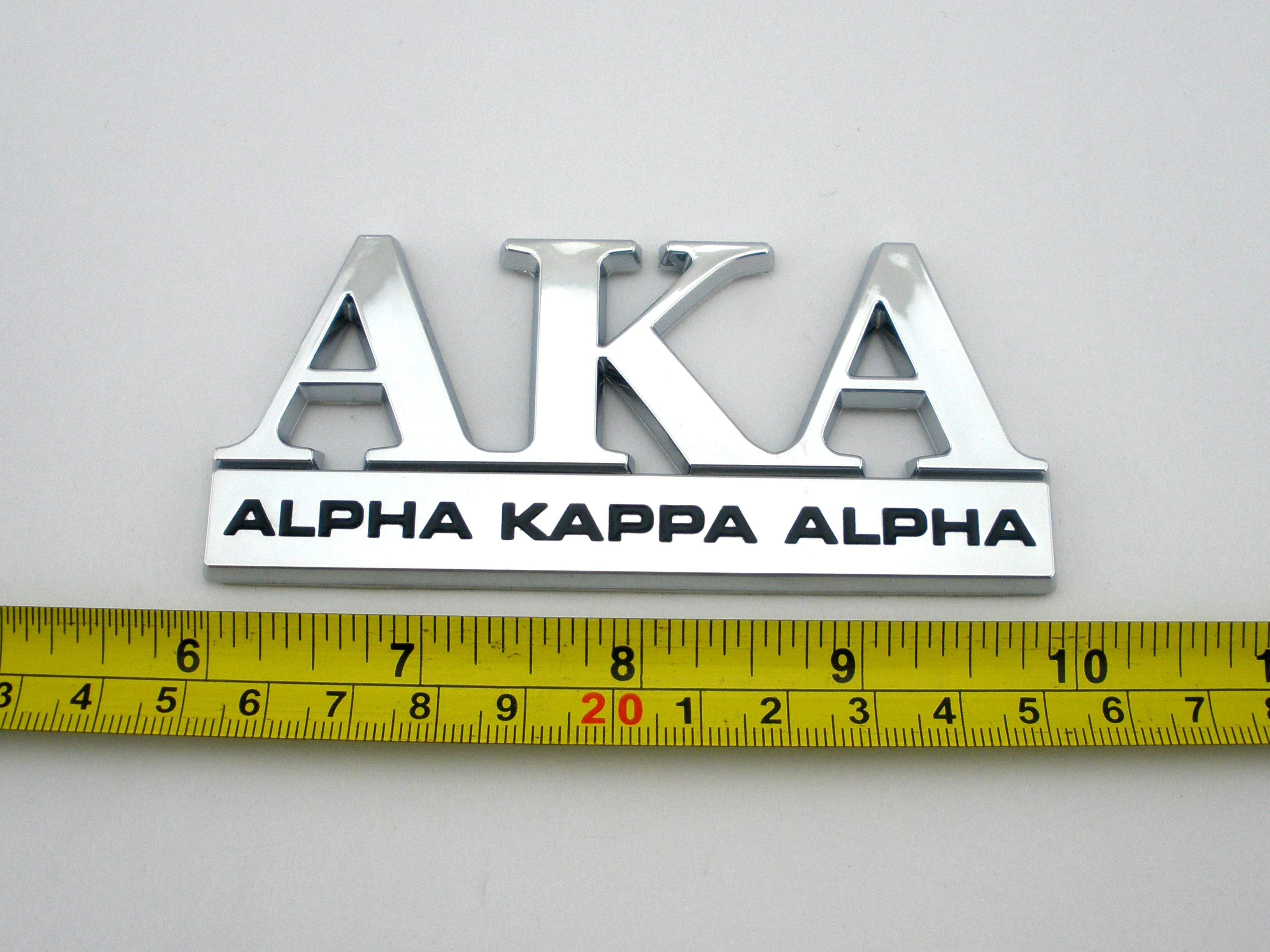 3D Хром AKA Alpha Kappa Alpha Sorority Автомобильная эмблема наклейка авто знак наклейка грузовик логотип