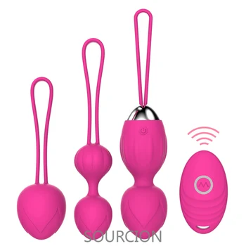 Vaginal balls Sex Toy for Women Kegel Ball Female Vagina Tighten Massage Exercise Wireless Remote Control Vibrating Egg Love egg