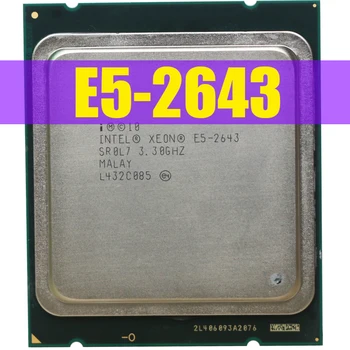 

Intel Xeon OEM version cpu E5 2643 3.3GHz Quad-Core 10M Cache FCLGA2011 TPD 130W E5-2643 Original