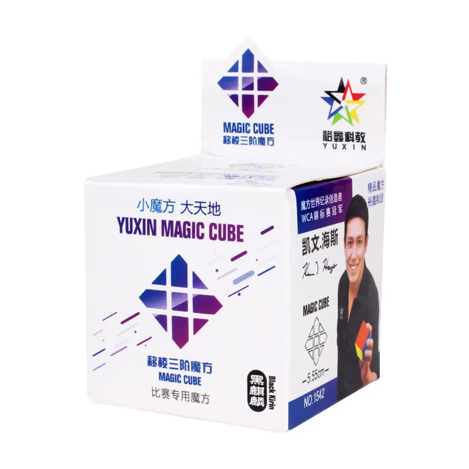 10 шт./лот,, YuXin, черный Kirin, 3x3, Fisher, волшебный кубик, 3 слоя, скоростной кубик, профессиональная головоломка, игрушки для детей, детская Подарочная игрушка