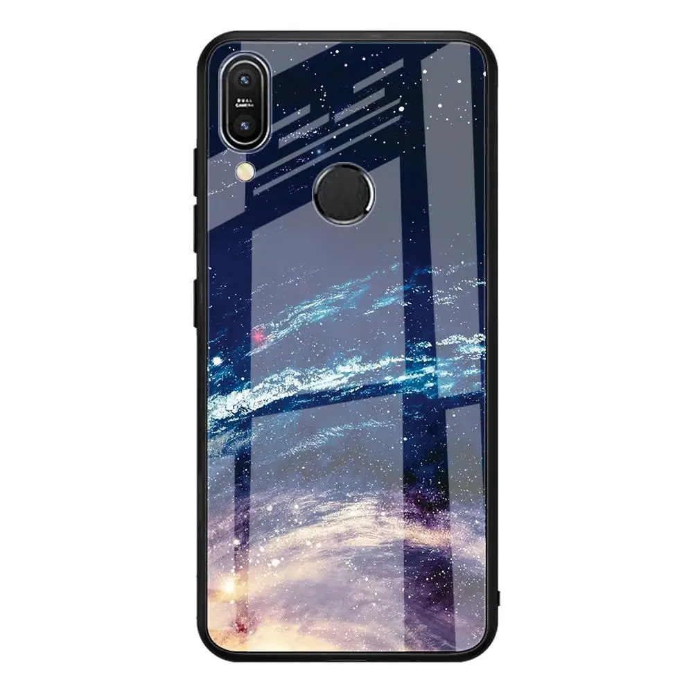 15 Закаленное стекло чехол для телефона Asus Zenfone Max Pro M1 ZB602KL ZB601KL M2 ZB631KL ZB633KL Фламинго Сова небо узор чехол - Цвет: 15
