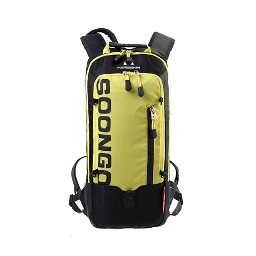 NEWBOLER Mtb Велоспорт Рюкзак гидратация дышащие 6L велосипедные сумки водонепроницаемый с дождевой крышкой дорожный велосипед рюкзак-переноска воды - Цвет: Yellow
