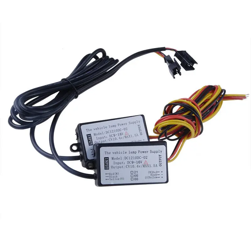 

2* 50cm Car Streamer Running Turn Signal Strip Flowing Light Lamp For Headlight