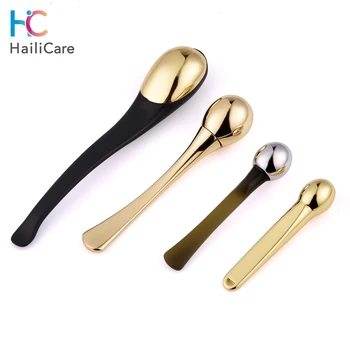 

Eye Cream Applicator Anti Wrinkle Eye Massager Stick Facial Mask Mixing Brush Essence Mixing Metal Spatula Beauty Care
