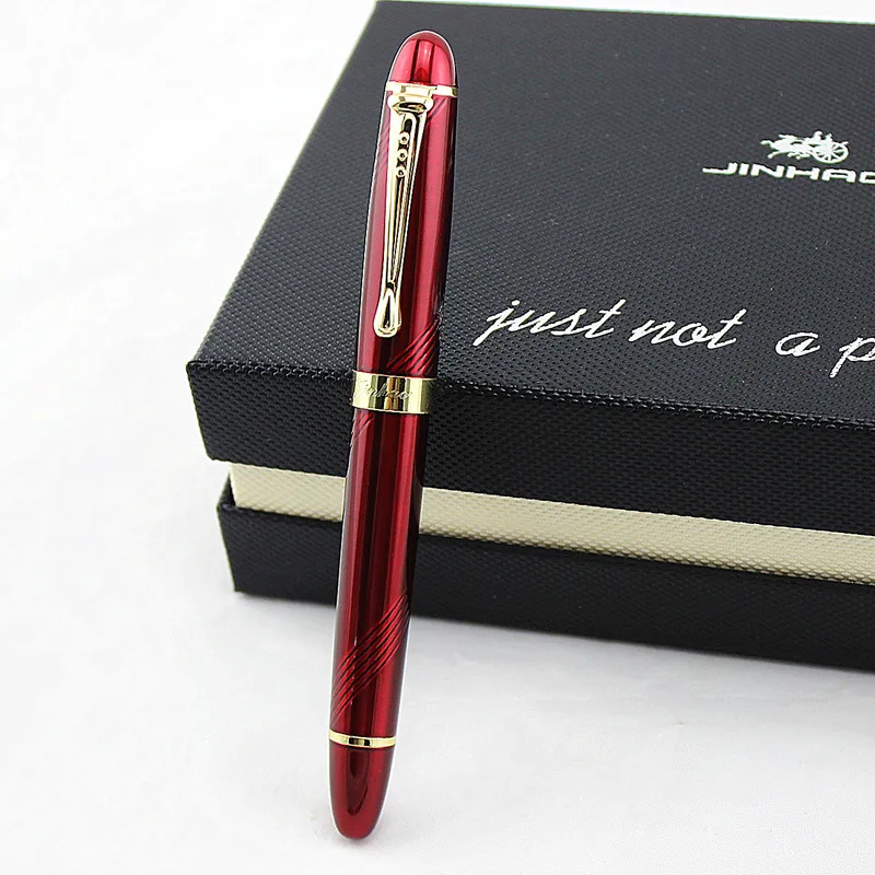 Шариковая ручка JINHAO X450 с золотой отделкой модная цветная чернилами и плавными стержнями отлично подходит