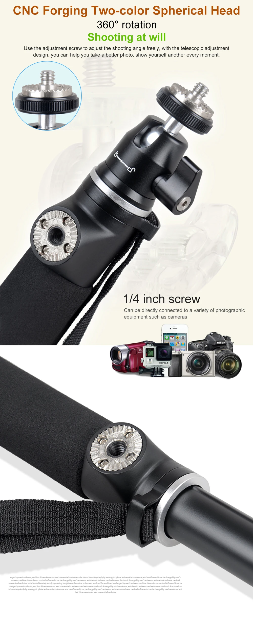 DJI OSMO удлинитель стержень масштабируемый удлинитель для DJI Osmo& Osmo Plus& OSMO мобильный ручной карданный держатель аксессуары