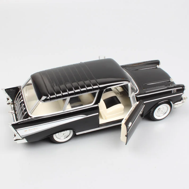 1/24 весы классический автомобиль 1957 Chevrolet Nomad станция вагон Шевроле фургон металлический авто литье под давлением автомобили-модельная игрушка Мятные реплики малыш