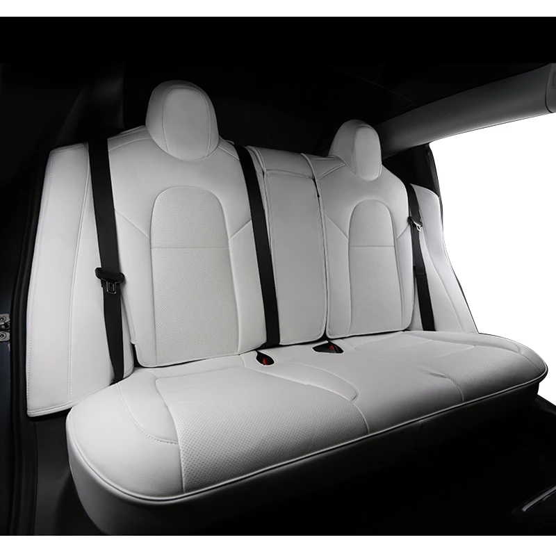 Housse De Siège De Voiture Version Originale Personnalisée Pour Tesla  Modèle 3 Avant Rangée Arrière Coussin De Protection Des Pièces Automobiles  Accessoires Intérieurs275c Du 310,03 €