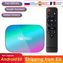 Android smart tv box Android 9,0 hk1 box Amlogic S905X3 8K Dual Wifi BT Fast smart tv телеприставка PK HK1MAX H96 iptv