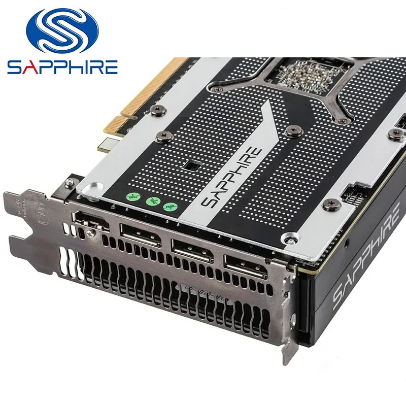 SAPPHIRE RX 470 4GB видеокарта 256Bit GDDR5 видеокарты для карт AMD RX 400 серии RX470 4G DisplayPort HDMI RX474 б/у