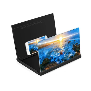 

12 Inch Book Shade HD Mobile Phone Screen Amplifier Full-enclosed Design Enlarged Expander Stand For Video Holder Zoom in 3-4T