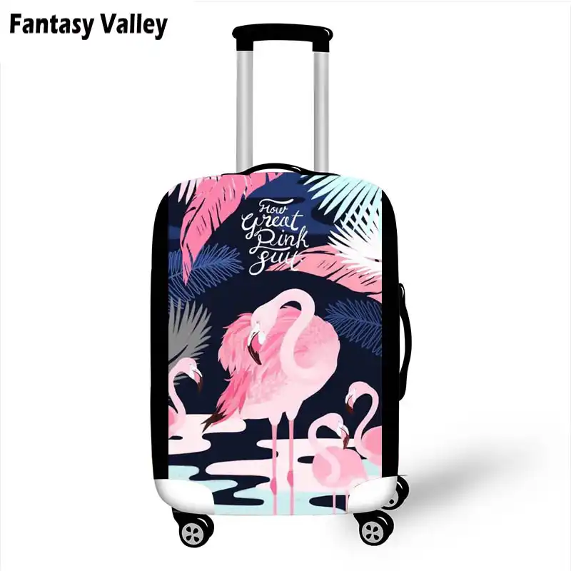 flamingo hard suitcase