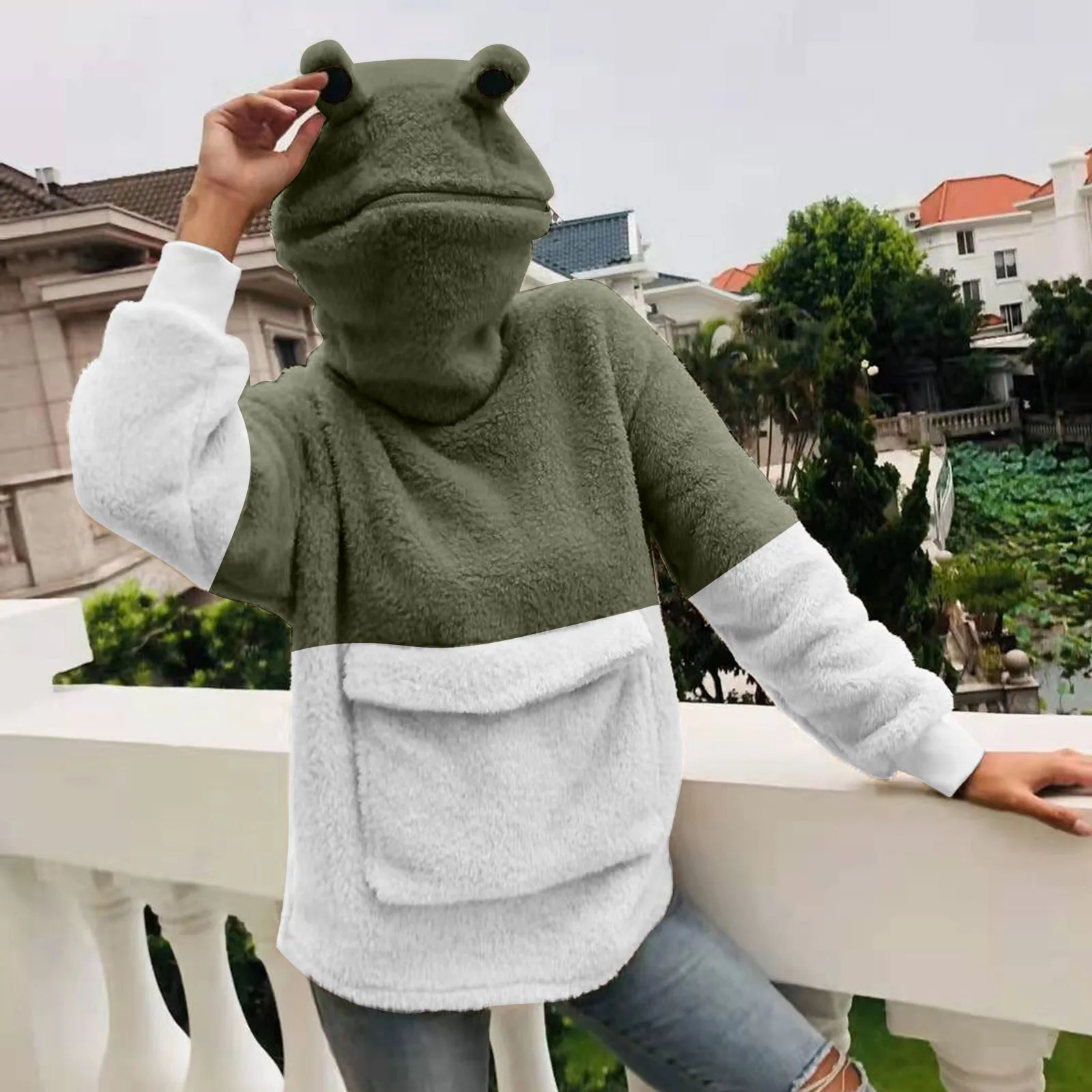 Oversized cat ear hoodie Clearance