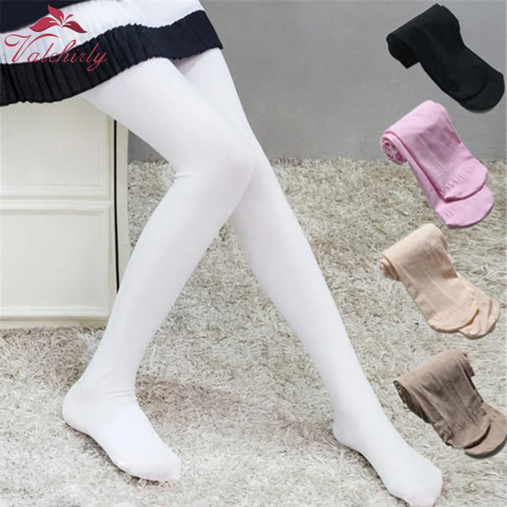 

Girls Soft Ballet Dance Tights Microfiber Thermal Velvet Inside Children Stockings Seamles Kids 90D Pantyhose Professional Use