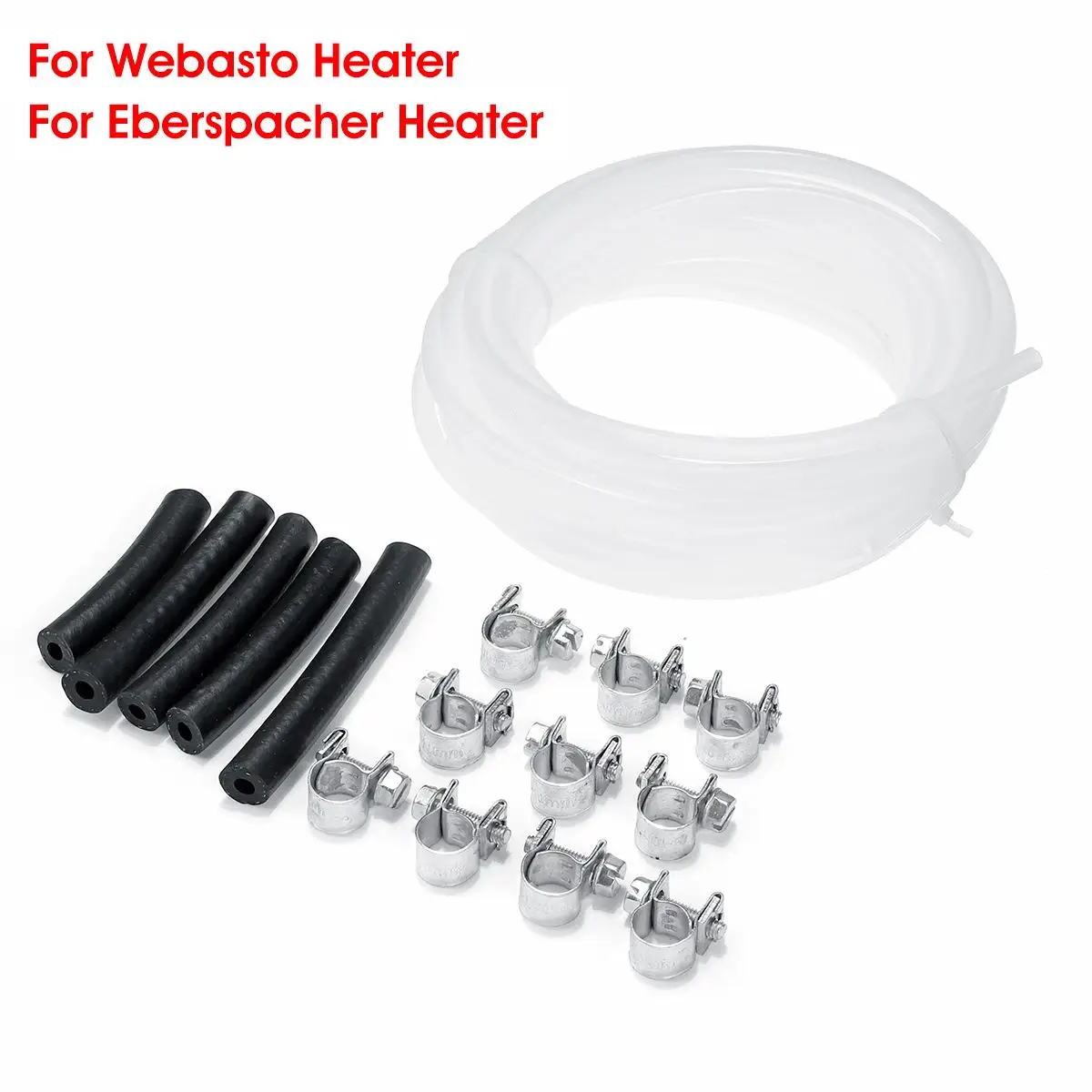 

5mm Car Transparent Fuel Oil Pipe Hose Line Kit Dedicated Tube 89031118 For Webasto/Eberspacher Heater
