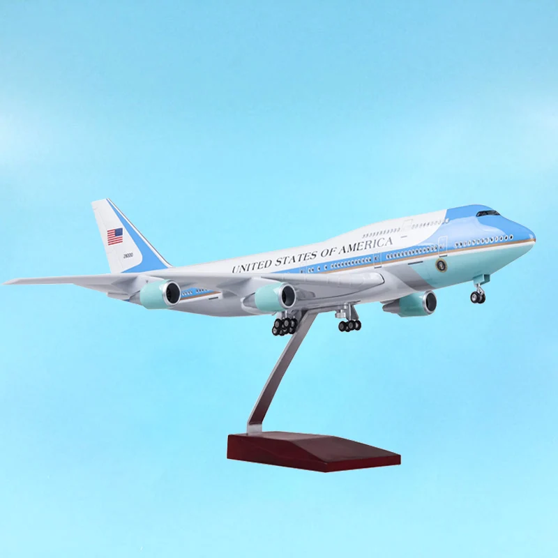 1:150 47 см игрушечные модели самолетов B747 747 Air Force One беспилотный летательный