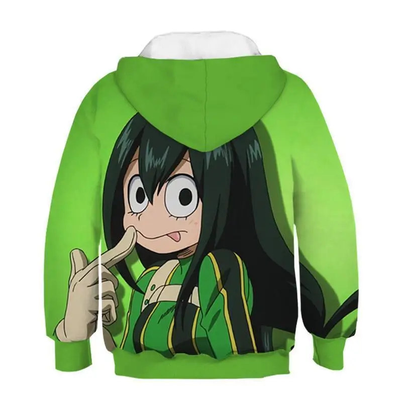 Sudadera con capucha de dibujos анимадо lindo 3D Nios de moda de calle nios y nias casualsuter deportivo