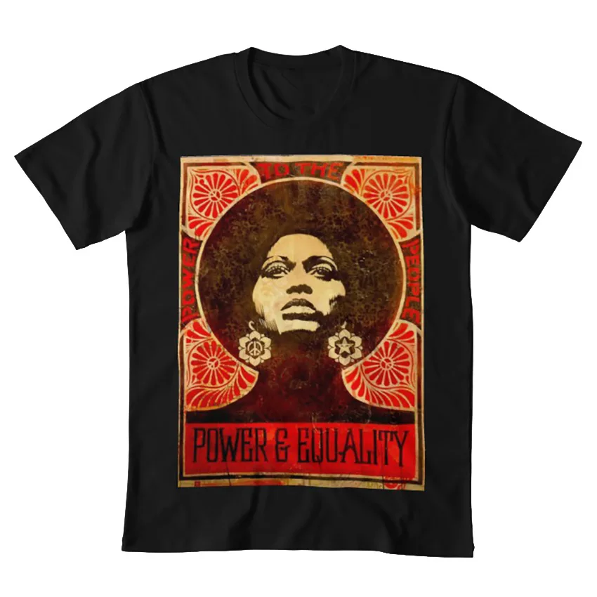 Angela Davis poster 1971 футболка power to the Men Equity power angela davis Черная пантера Вечерние черные Пантеры