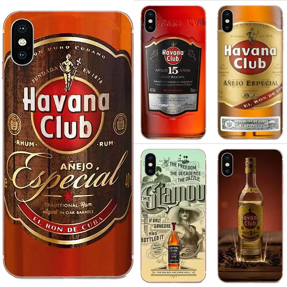

Havana Club Anejo Especial Rum Print For Apple iPhone 4 4S 5 5C 5S SE 6 6S 7 8 11 Plus Pro X XS Max XR Soft TPU Skin Paintin