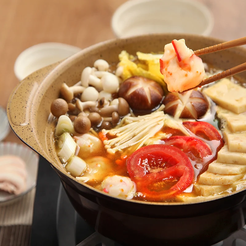 Японский стиль глина горячий горшок керамическая антипригарная суповая кастрюля электромагнитная плита Корейская кухня кастрюля кухонная посуда