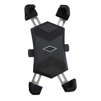 

Outdoor Cycling Automatically Shrink With 4 Support Corner Easy Install Bike Phone Mount 360 Degree Rotation Non Slip Universal