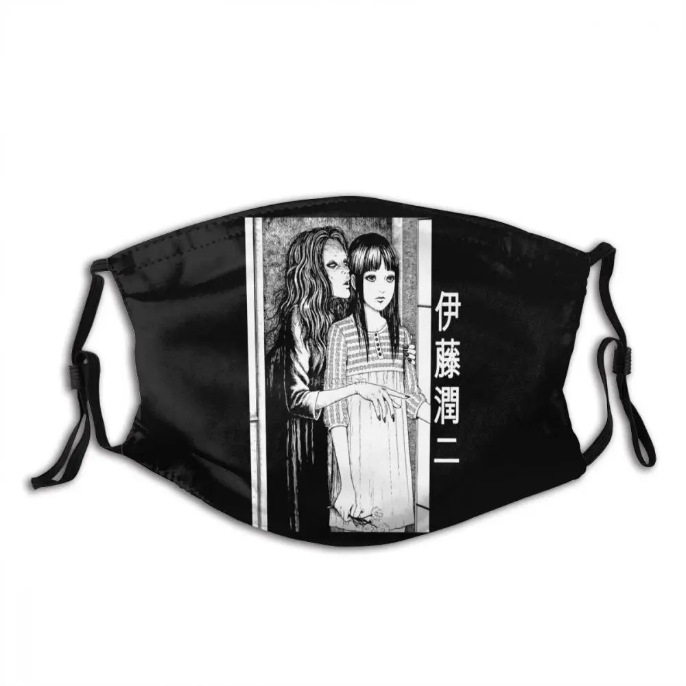 Винтажная Пылезащитная маска Tomie Junji Ito Itot (3) для взрослых с фильтром из