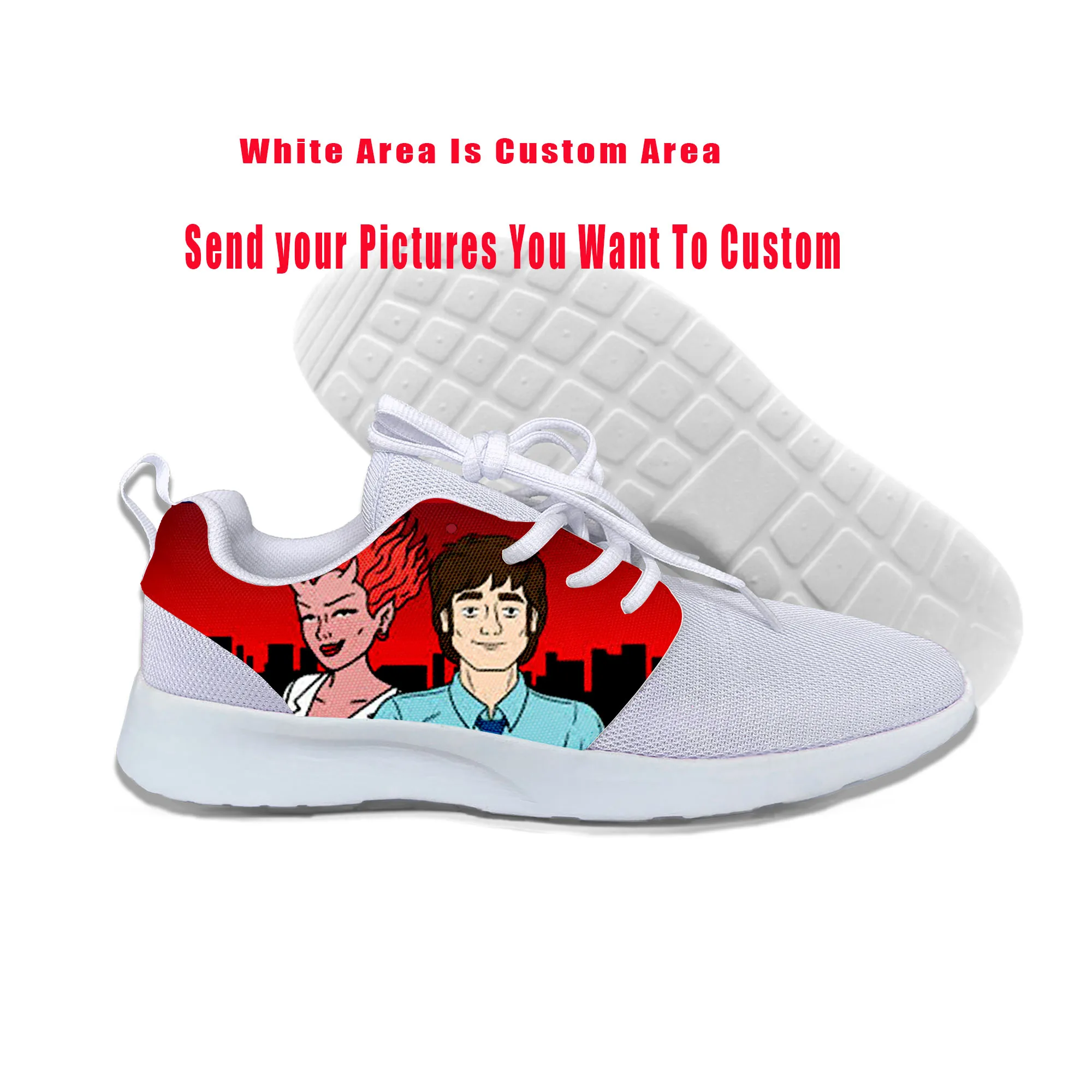 

2019 Hot Cool Fashion Summer Sneakers Handiness Casual Shoes 3D Printed Cartoon Funny Cute For Men Women Ugly Americans