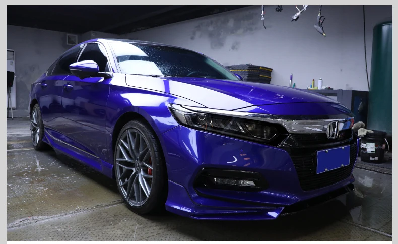 Lsrtw2017 ТПУ автомобиля прозрачный черный фар пленка защитная Стикеры для Honda accord 10th Анти-Царапины