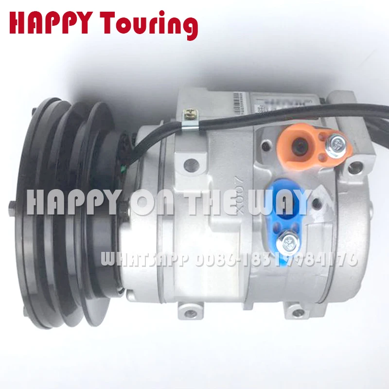 

New 10s17c ac compressor with Clutch Caterpillar 10S17C 1GR 140mm 24v 176-1895 201-3837 231-6984 245-7781 447220-3848 5844G