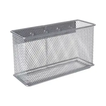 

Durable Refrigerator Wire Mesh Magnetic Basket Storage Box Pen Makeup Organizer
