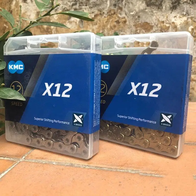 Цепь велосипедная 12 s KMC X12 горный велосипед скоростей 1 6 л цепь с волшебной