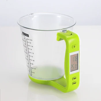 

JOYLIVE Household Kitchen Electronic Scales Milk Powder Brewing Electronic Measuring Cup Baking DIY Measuring Tool