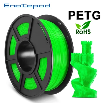 

Enotepad PETG Tolerance +/-0.02mm 1kg 2.2lb 3D Printer Filament s Spool 1.75mm NEW support Wholesale With Fast Delivery