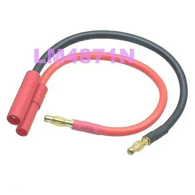 DHL/EMS 20 лотов HXT 4 мм пуля штекер в форме банана RC батарея Зарядка 12AWG свинцовый кабельный разъем-d2