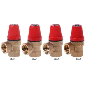 

Brass Safety Valve Drain Relief Swithch For Solar Water Heater Double Inner Wire