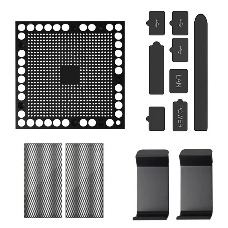 Coperchio Del Kit Tappo Jack Filtro A Rete Antipolvere Per Console Di Gioco Serie X Accessori In Plastica Spine Pack Protector