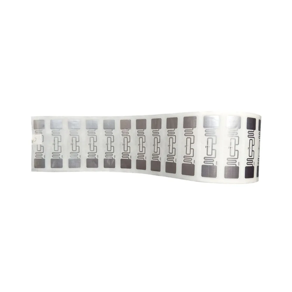 장거리 RFID UHF 태그 스티커, 습식 인레이, 외계인 U7 EPC 글로벌 Gen2 ISO18000-6C, 860-960mhz, 100PCs/로트