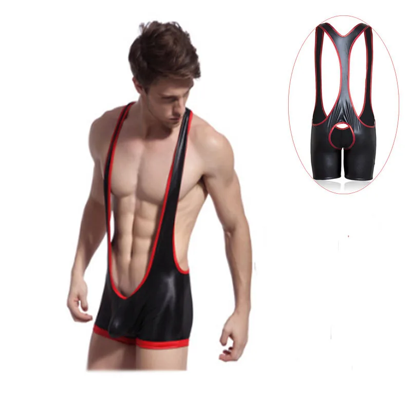 

Mens Back Elastic Erotic Lingerie Gay Panties Open Crotch Hollow Out Jockstrap Sexy Punk Wild Shorts Fetish Muscle Harness Belt