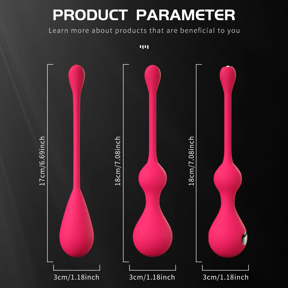 Kegel Pelvic Floor Muscle Trainer for Women Vaginal Shrinking Balls Vibrator Adults Female Intimate Sex Toy Pussy Massage Geisha 6