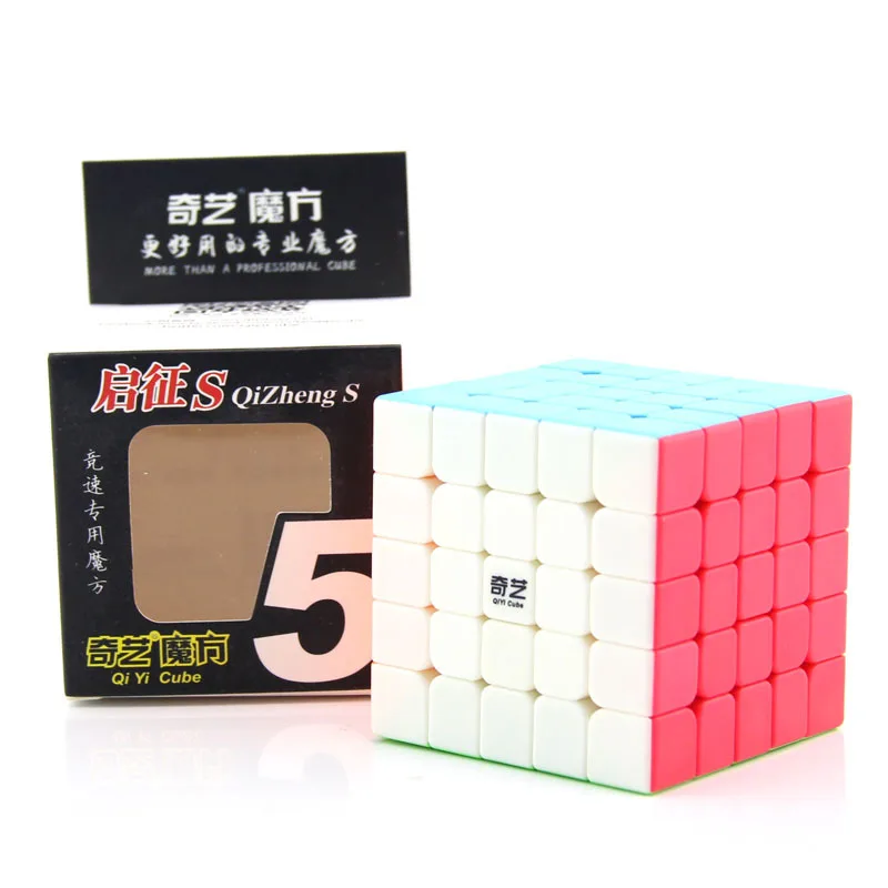 

QiYi 5x5x5 6.2cm Professional Magicco Cube Speed Neo Cube Cubo Magico Sticker Adult Anti-stress Puzzle Gifts Toys For Children