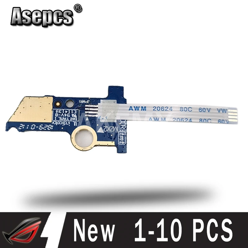 

Кабель платы кнопки питания для DELL G3 3579 3779, панель переключателя DJ2X3 LS-F611P CN-0HYYT6 HYYT6